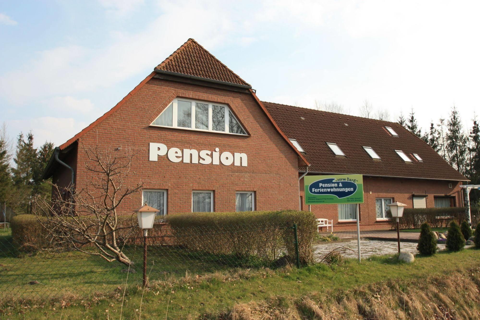 Pension Vorm Darss Hirschburg Bagian luar foto